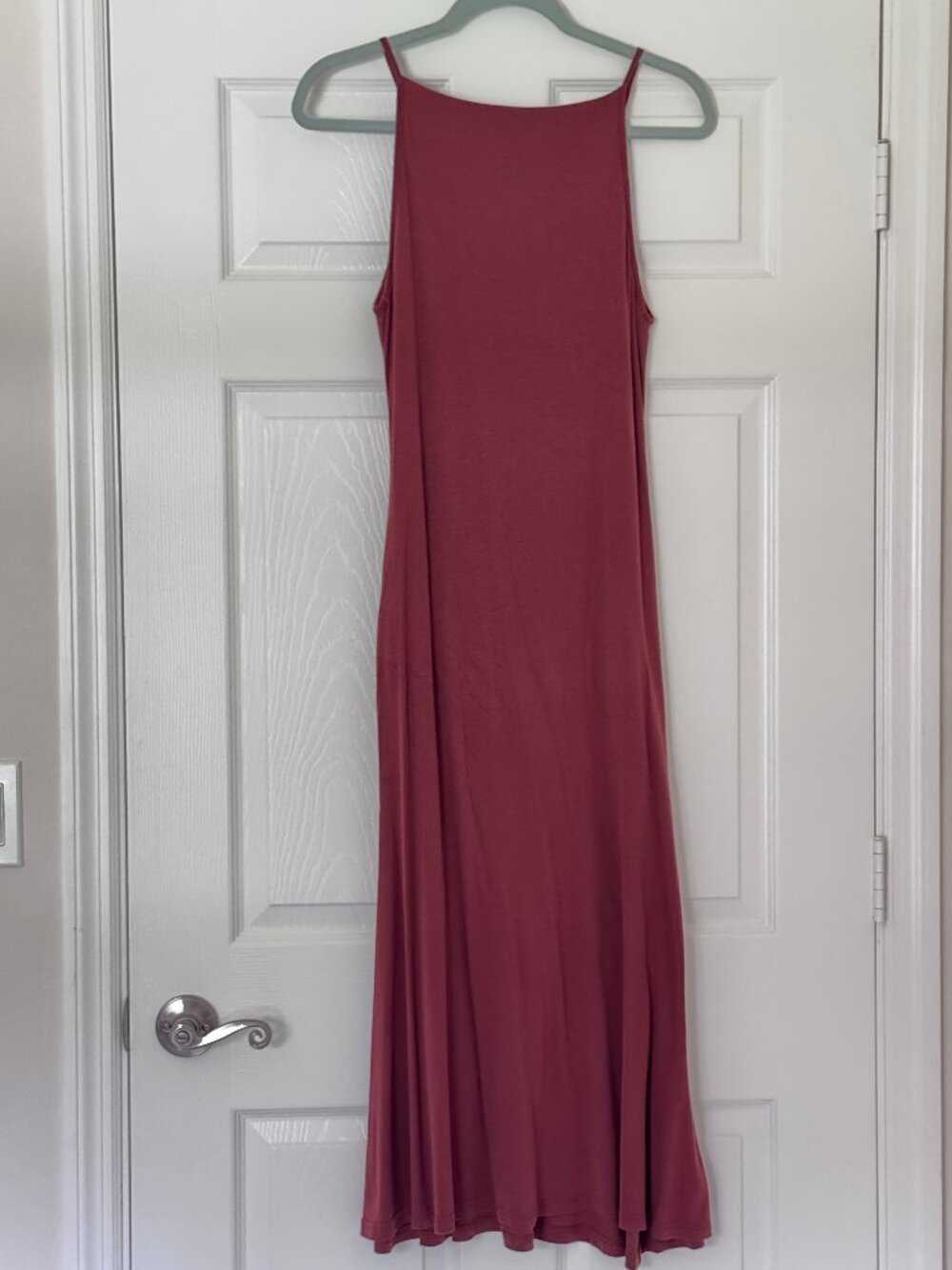 OGL Burnt Orange Sleeveless Slip Dress